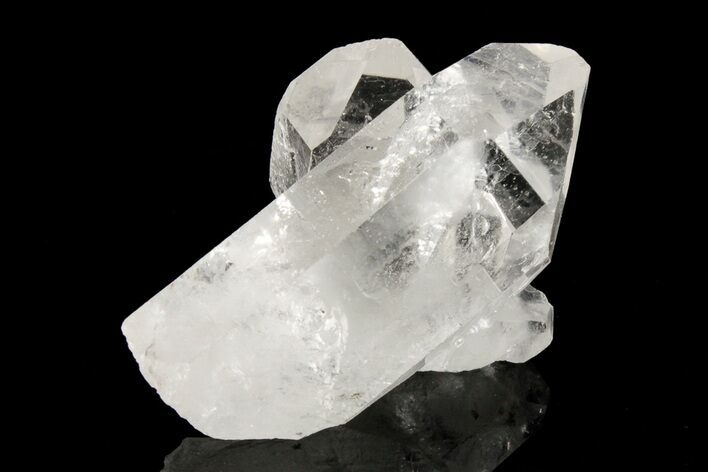 Clear Quartz Crystal Cluster - Brazil #203758